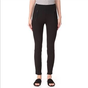 Rag & Bone Collier Black Zipper Skinny Pants 12